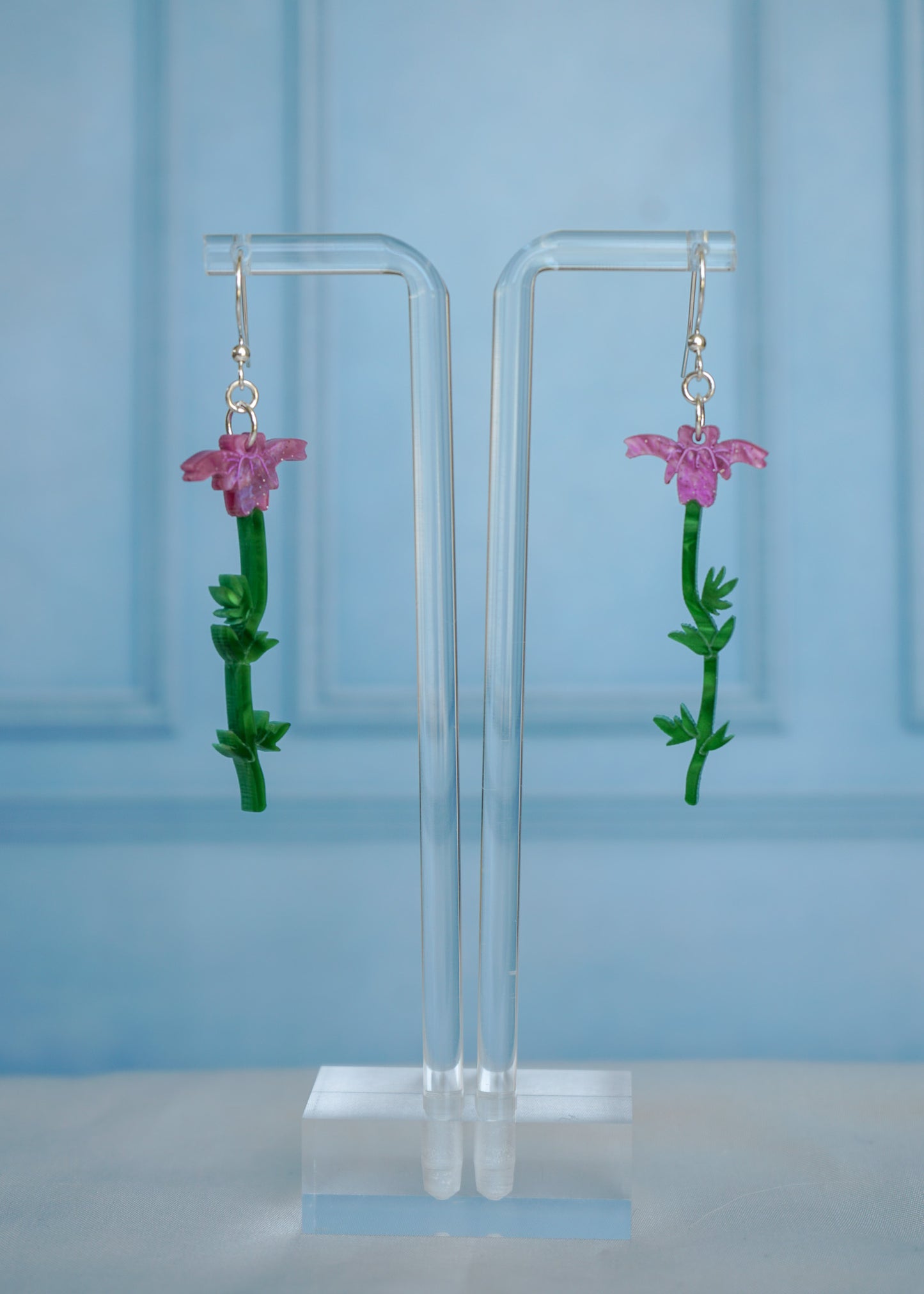 Pride & Prejudice Mr. Collins' Flower Earrings