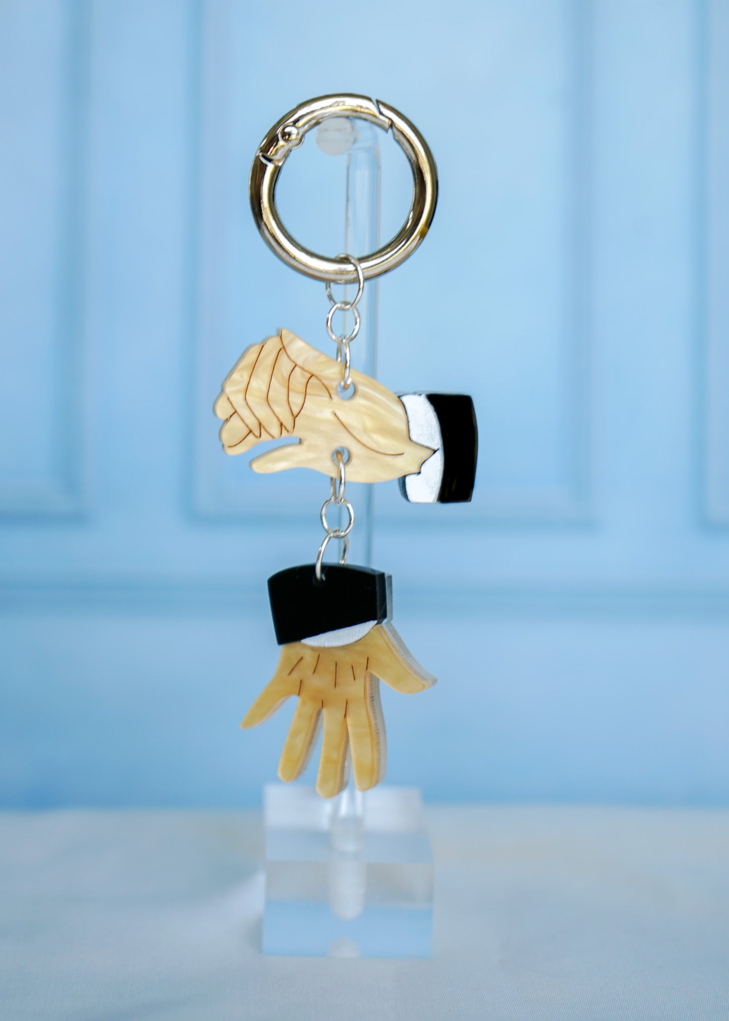 Pride & Prejudice Hand Flex- Keychain or Bag Charm