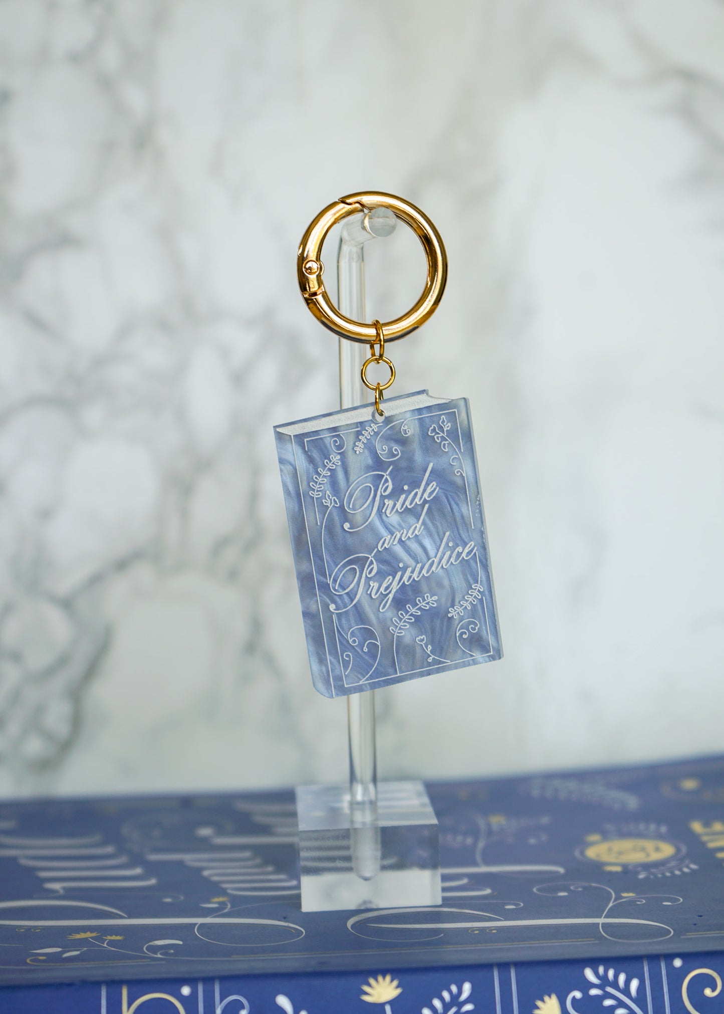 Pride & Prejudice Book Keychain or Bag Charm