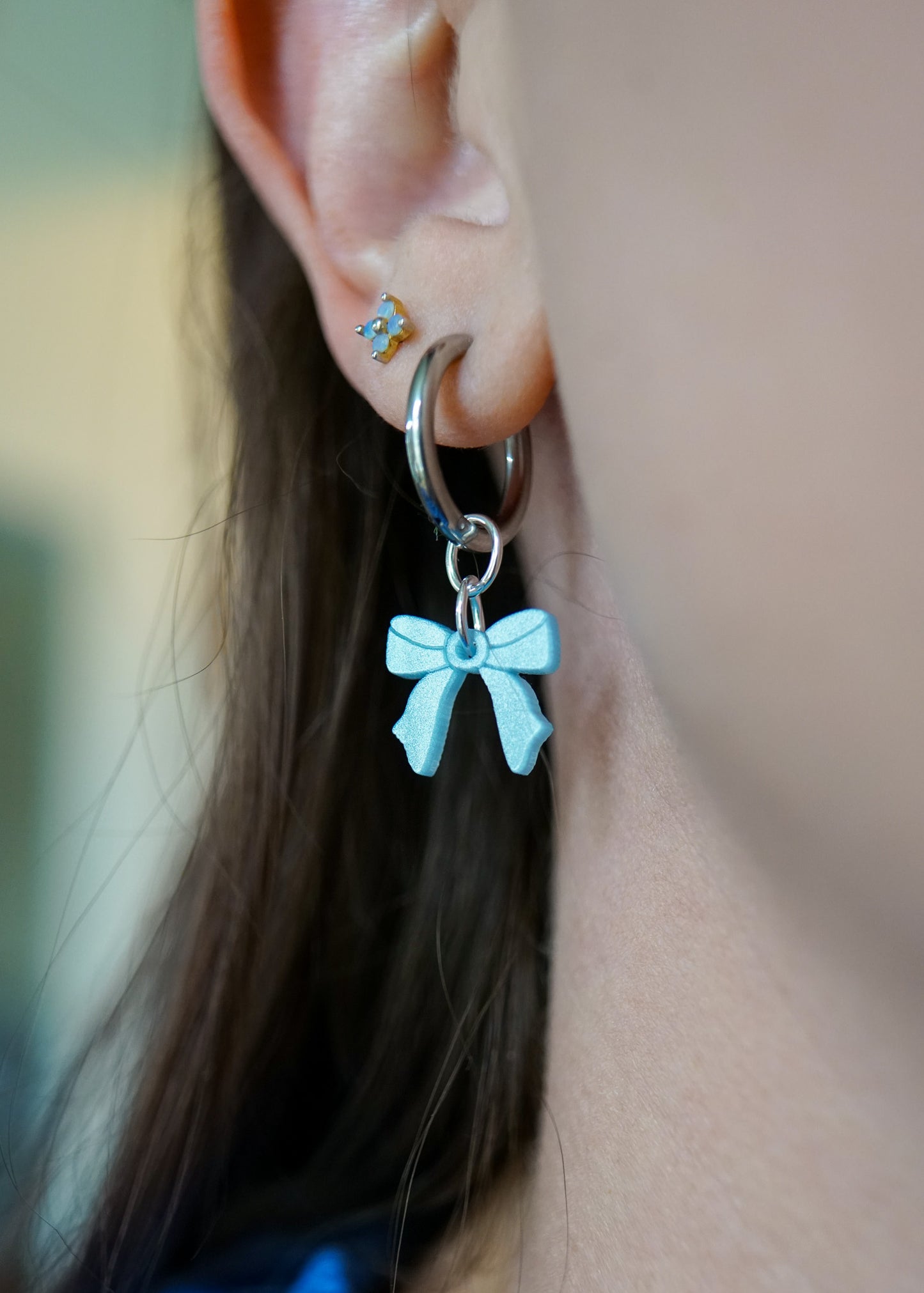 Bow Earring Charms- May Freebie