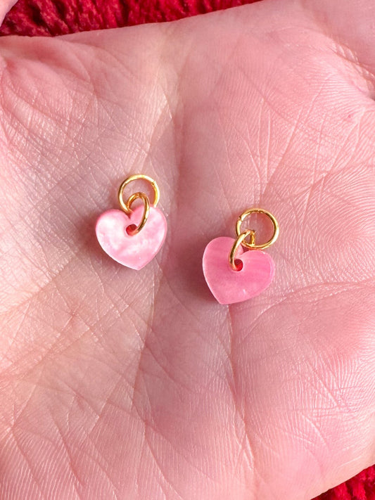 Heart Earring Charms